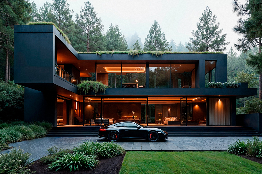 Drohnenaufnahmen in der Immobilienvermarktung